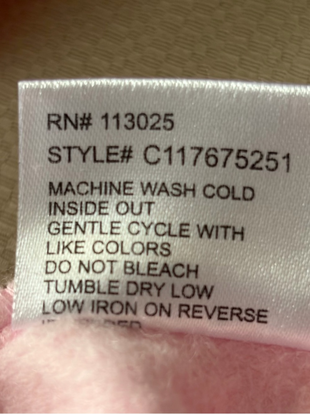 NWT BOOK LOVER Pink Cotton Crewneck Sweatshirt Recycled Threads Sz S - Picture 8 of 8